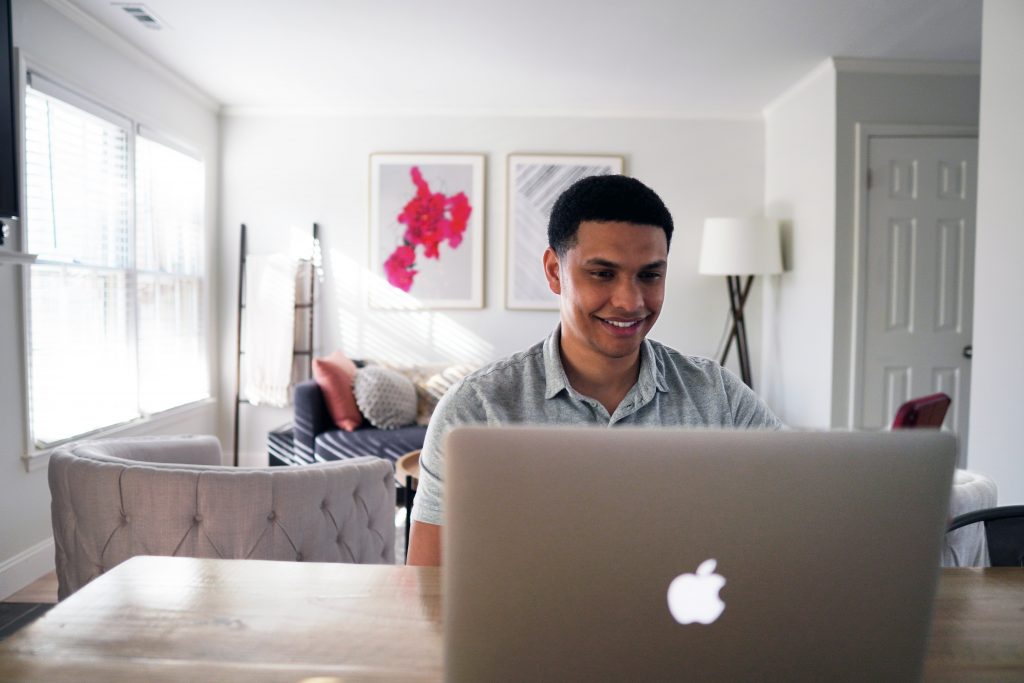 Man sending docs for company formation in Ireland