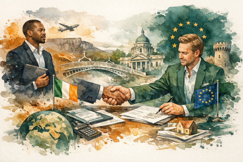 South African Consultant Sets Up Irish LTD with Nominee Director | Case Study