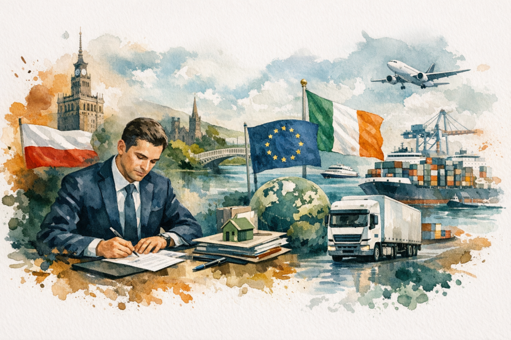 Polish Logistics Operator Sets Up Irish LTD with EORI for UK-IE Freight - 12 Working Days