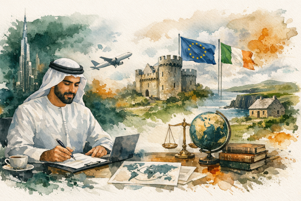 UAE Entrepreneur Sets Up Irish DAC for IP Licensing | Case Study